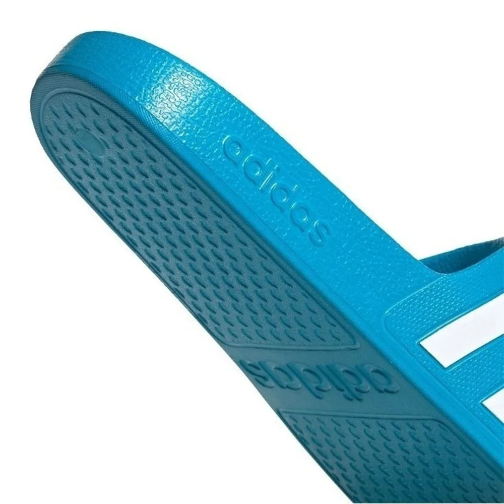 Adidas FY8047 Solar Blue Adilette Aqua Slide New with Tags Men's Size 11 Sandals